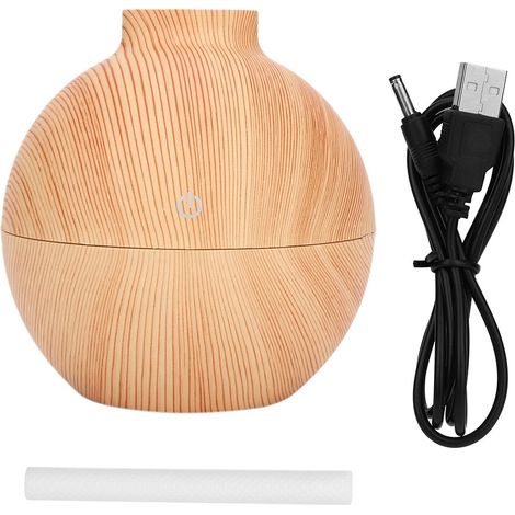 Diffuseur d'huiles essentielles USB 130ml - Humidificateur d'air pour bureau et maison (1/5)