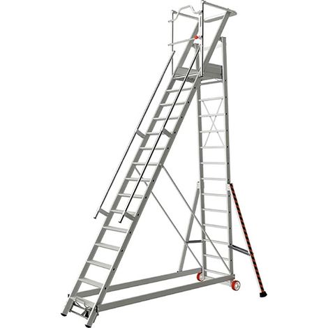 Scaletta 13 gradini - altezza max di lavoro 4.83m - 2271113