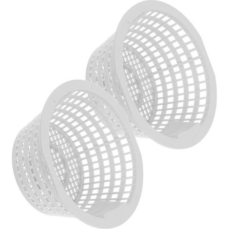2 cestelli skimmer - cestello skimmer per piscina - filtro per piscina - cestello skimmer per piscina - cestello filtro per piscina - bianco - 1571057mm (1/5)