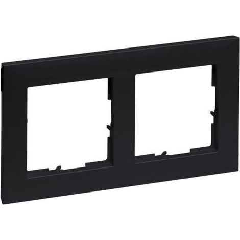 Legrand Rahmen SEANO 2-f.sw
