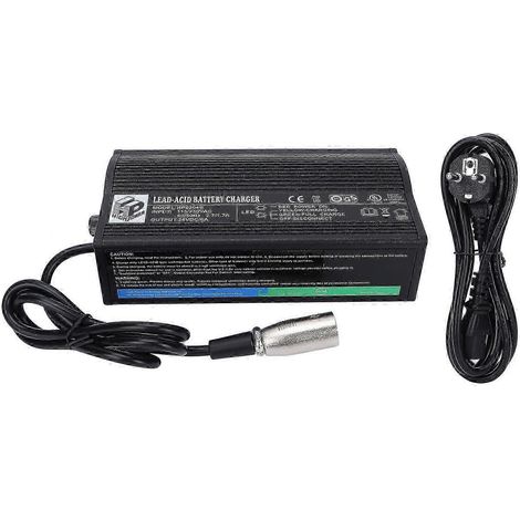 Chargeur de batterie pour scooter de mobilité/fauteuil roulant/accessoires pour fauteuil roulant 115 V/tension réglable haute qualité (1/5)