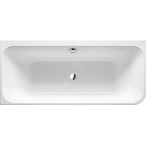 Baignoires d'angle Duravit Happy D.2, rectangulaire, angle à (1/4)