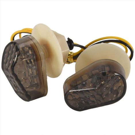 Clignotants arrière à LED encastrés (lot de 2) pour moto Yamaha YZF R1 R6 R6 SFJXLGV (1/5)