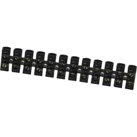 BATILEC Barrette connexion 10 mm² 12 plots – Noir (1/2)