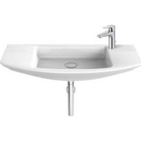 Lavabo Sospeso Roca MOHAVE 75X43 cm - Ceramica Bianco Lucido (1/2)