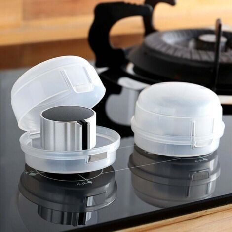 4pcs Oven Knob Safety Cover,Stove Knob Protective Covers (1/4)