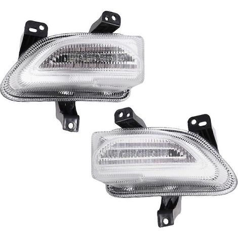 Kit de luces LED de circulación diurna con intermitentes y faros antiniebla para el parachoques delantero (2015-2018). (1/5)