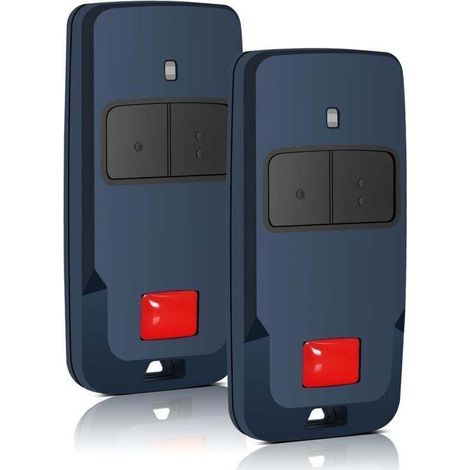 Stück 3-Tasten-Fernbedienungen für BFT Mitto 2 B RCB 433,92 MHz – Kompatibel mit BFT Mitto, Kleio, Ghibli, TRC 2 – 2 Tasten, Abbiegecode, einfach zu programmieren
