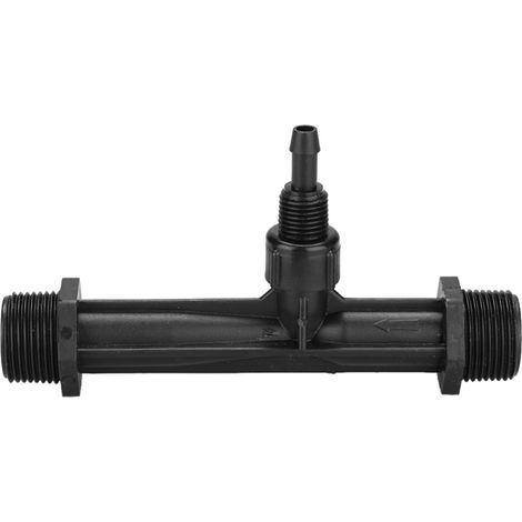 Applicateur d'engrais Venturi G3/4 avec injecteur et kit d'aspiration de filtre et connecteur à 6 points (1/5)