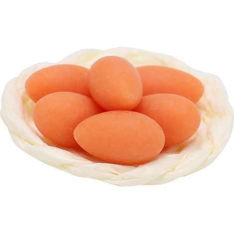 6 œufs miniatures pour maison de poupée, set de 6 pièces aliment factice portable, accessoire décoratif panier d'œufs simulés (1/5)