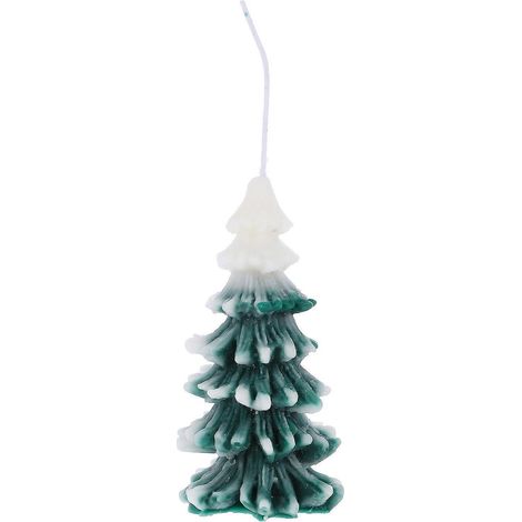 Bougie de Noël en cire de soja, compatible avec les sapins de Noël, pour décoration intérieure (1 pièce) (1/5)