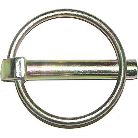 WURKO pasador anilla 5 mm zincado sgm/0142 , Pasador de anilla. - Tamaño: 5 mm. - Zincado. - Usos: mecánica, remolques,agricultura, construcción, etc. - Pasador de anilla 8 mm.