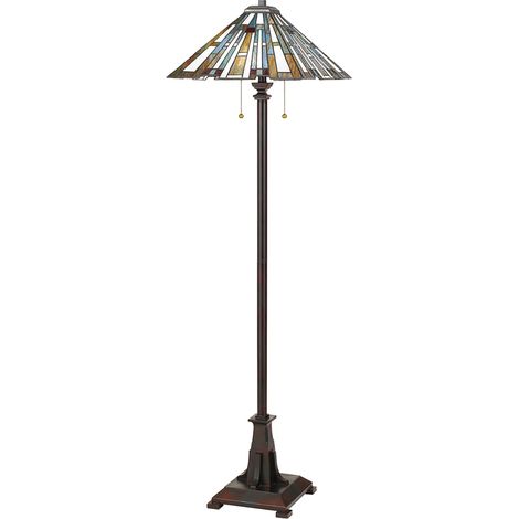 Elstead Quoizel Maybeck Lampada da terra Tiffany Valiant Bronze (1/4)