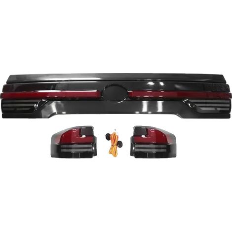 Fanali posteriori a LED, indicatori di direzione dinamici, facile installazione, compatibili con Toyota Land Cruiser LC300 2022-2025, UN SET (1/2)