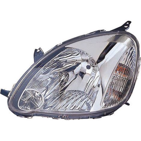Phare avant gauche H4 type ichikoh Toyota Yaris 1 phase 2 2003-2005