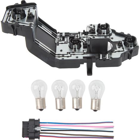 Eosnow – Support d'ampoule de feu arrière pour Cooper F55 F56 F57 – Câblage 6 fils – Matériaux ABS et cuivre – Installation facile - 63217361305