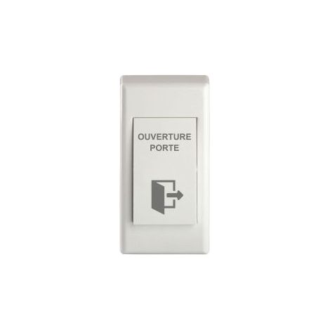 Bouton poussoir ouverture porte ABS Ap 86X43X19/22mm