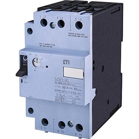 ETI Disjoncteurs moteur MSP1-40, REG