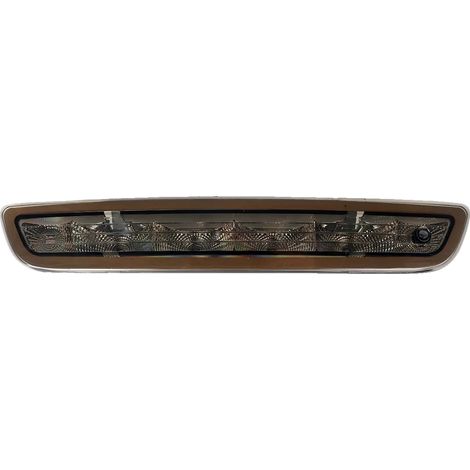Luz de freno adicional, LED, lente ahumada, negra (1/2)