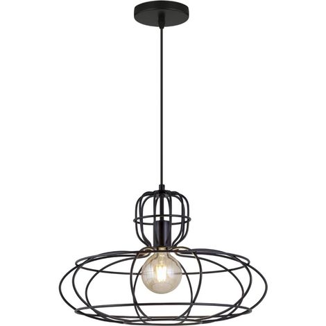 Colgante modelo Larba acabado negro 45 cm(alto) 48 cm(ancho)48 cm(fondo) (1/2)