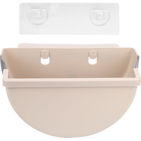 Poubelle Pliable - Plastique Et Silicone - Pour Cuisine Salle De Bain Voiture - Beige - 1 Piece (1/5)
