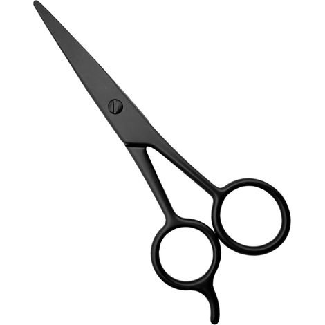 Ciseaux À Cheveux - Acier Au Carbone Haut - Affûtage Rasoir - Pour Coiffeurs Et Barbières - Droitiers - 1 Pièce (1/5)