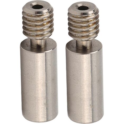 2Pcs Tube de Gorge Métal Tout En Un Haute Précision Intérieur Lisse pour Imprimante 3D, Finition Miroir, Type Chaud (1/5)