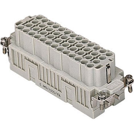 CQEF 46 N I.L.M.E. Ilme CQE Buchseneinsatz (F) Crimpanschluss, 46-polig+PE 500V, 16A - 1 Stück