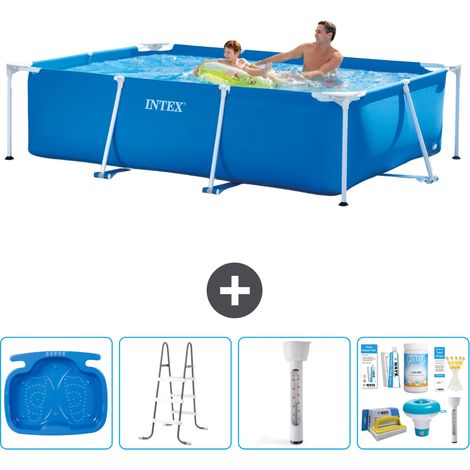Intex Piscina con struttura Rettangolare - 260x160x65 cm - 7-pezzi  S22348 (1/4)