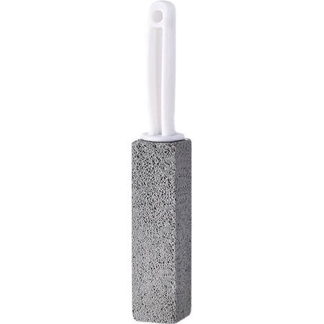 Pierre ponce pour le nettoyage des cuvettes de toilettes, bâtonnet avec manche, élimine efficacement les taches de calcaire, les traces d'eau dure, l'accumulation de calcium.Lot de 2 (1/5)