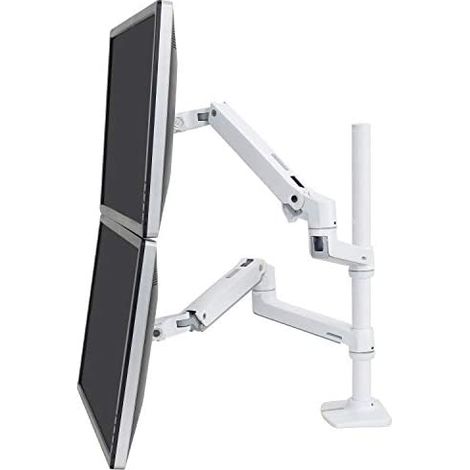 Soporte de Mesa para Pantalla Ergotron 45-509-216 Blanco 0698833061581 S55021611 Ergotron (1/5)