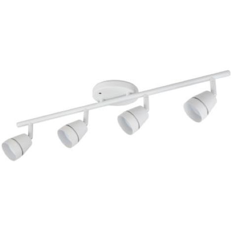 BARRA FARETTI 4 SPOT LED Jedi iDual Ivory 24W + telecomando bianco