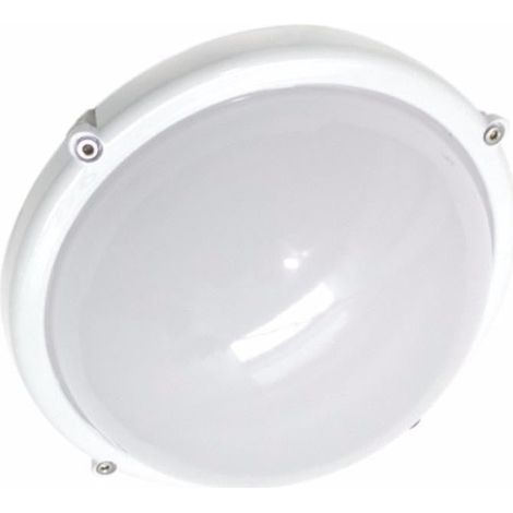 Applique Murale LED 12W IP44 Hublot BLANC - Blanc Froid  - SILUMEN