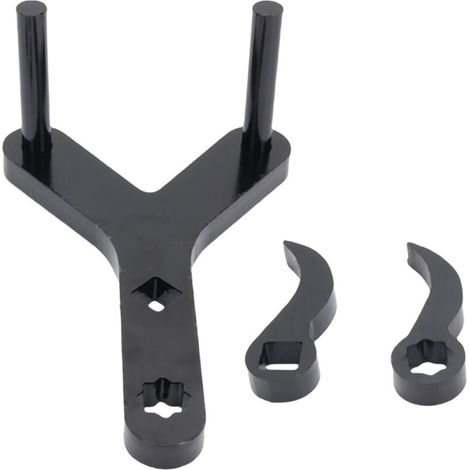 Outil de démontage et d'installation du bras de suspension inférieur avec adaptateur pour clé à levier de 1/2 pouce (1/5)