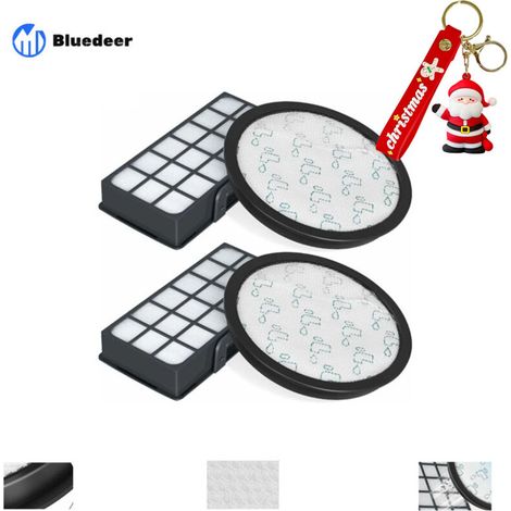 Lot de 2 filtri HEPA per Rowenta Silence Force Cyclonic 4AAAA RO7647EA RO7663EA RO7676EA RO7681EA (modello RO76xx) aspirapolvere, filtro di ricambio accessori ZR903701 H246 Bluedeer filtro per aspirap (1/5)