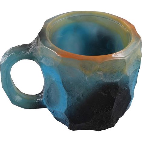Mineralkristall-Kaffeetasse Quarzsteintasse A--