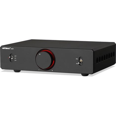 Amplificateur stéréo symétrique avec réglage HPF 2,1 Ampères TPA3255 amplificateur de Classe D de Bureau PFFB avec entrée RCA/XLR et déclencheur 12 V pour Haut-parleurs passifs (1/5)