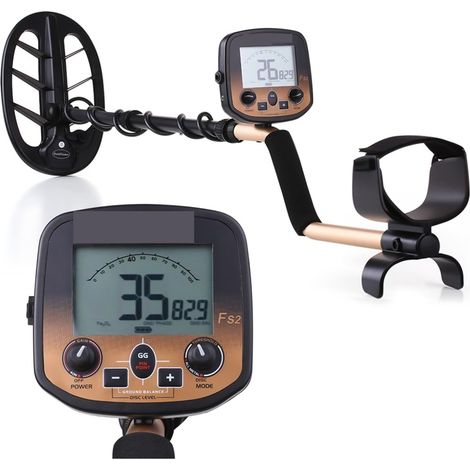Détecteur de métaux pour adultes FS2 détecteur de métaux sensibilité détecteur de trésors localisateur précis recherche étanche 11 ''bobine et 5'' bobine or détecteur de métaux Étanche professionnelle (1/5)