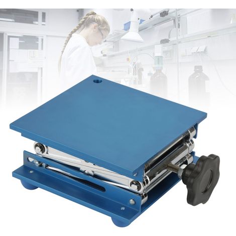 Support de plateforme élévatrice de laboratoire en oxyde d'aluminium pour ciseaux 150150250 mm (1/5)