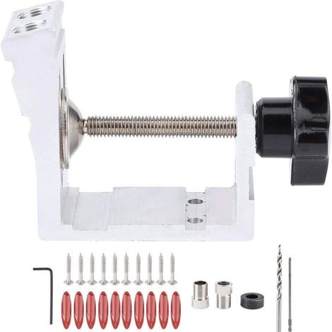 de Fin d'année Outil de Travail du Bois de positionneur de Trou, localisateur de Trou Pratique et Portable pour Les armoires de châssis de Construction Accessoires de TR (1/5)