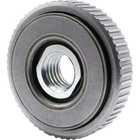 Quick clamping flange / Quick lock / Quick release nut M 14 for all angle grinders, 1 piece for angle grinder - Accessories for quick fastening and loosening (1/5)
