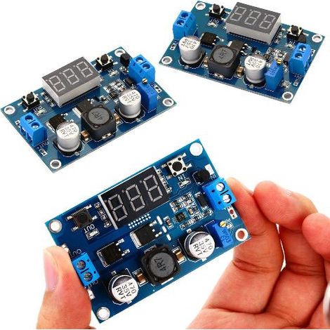 Convertidor De Tension Regulador Dc-dc 5amp Con Display Md9004