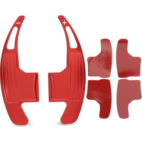 Extensión para la palanca de cambios, 1 par de paletas de cambio de marchas de aleación de aluminio de alta resistencia para accesorios de automóvil.
