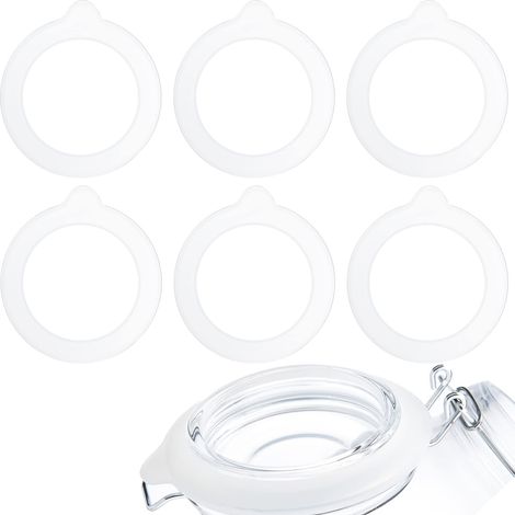 joint d'étanchéité en silicone-joint d'étanchéité pour bocal -joint d'étanchéité incolore -Remplacer les joints en silicone