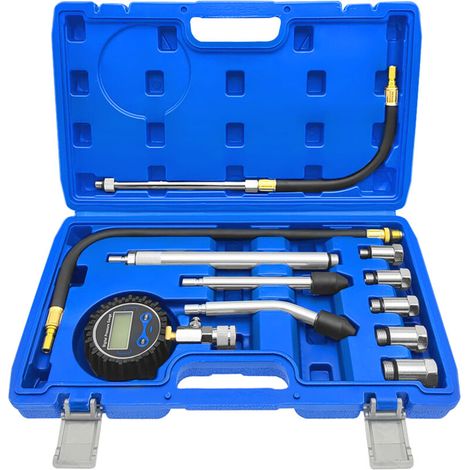 11-piece cylinder compression tester for engine pressure detection (1/5)
