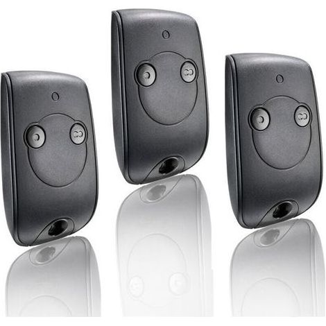 3 pour 1841026 - Telecommande NS 2 Canaux 433.42MHZ pour contrôler 2 Moteurs pour portails et Portes de Garage Télécommande de porte de Garage 433.92MHZ, télécommande de porte roulante sans fil (1/5)