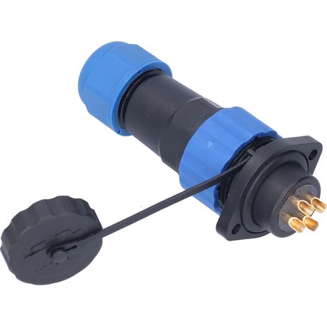 IP68 Wasserdichter Steckerflansch für Luftfahrt-Stromanschlüsse, Industrieadapter AC380V SP204 Pin (380V 25A) (1/5)