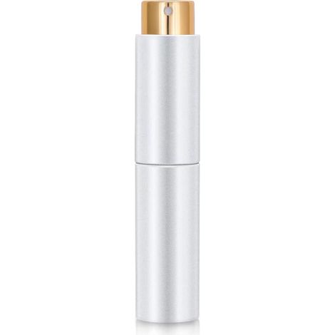 BRAVIX Flacon vaporisateur de parfum vide portable de 10 ml avec entonnoir de remplissage et pompe de remplissage, adapté aux voyages en plein air, blanc (1/5)