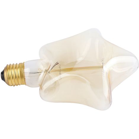 Lampe vintage E27, ampoule en forme de pentagramme, 220 V, pour café. (1/5)