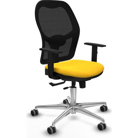Chaise de bureau piqueras y crespo Jorquera noir bois 120 kg (1/2)